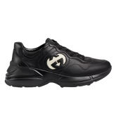 Gucci Rhyton Sneakers / Trainers Black / White